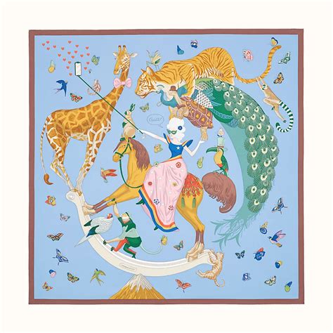 hermes story espadrille scarf